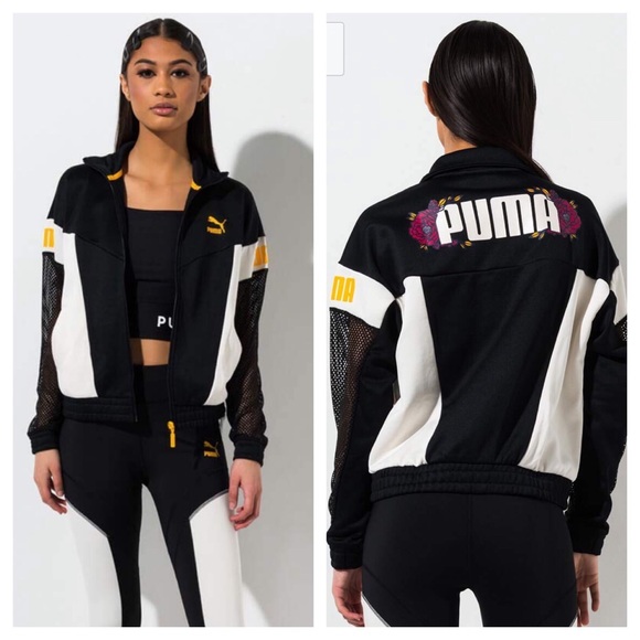 Puma Jackets & Blazers - Puma Flourish Mesh Jacket
